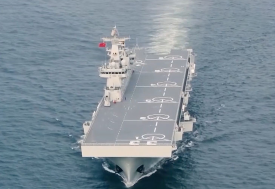 海軍新篇章，075型三號(hào)艦正式入列，海軍新篇章，075型三號(hào)艦正式入列啟航
