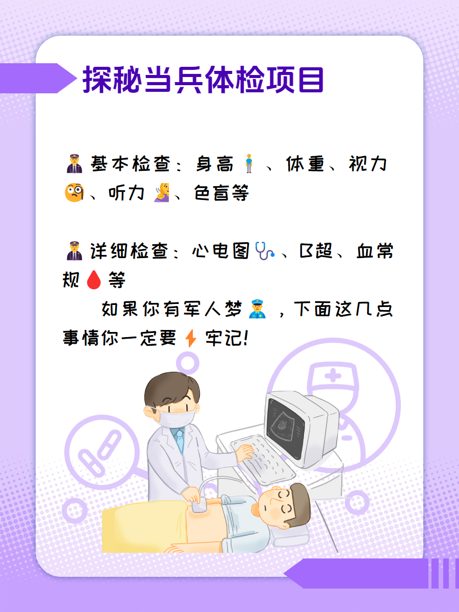 軍檢體檢項(xiàng)目詳解，涵蓋各項(xiàng)檢查內(nèi)容，軍檢體檢項(xiàng)目全面解析，涵蓋各項(xiàng)檢查內(nèi)容詳解