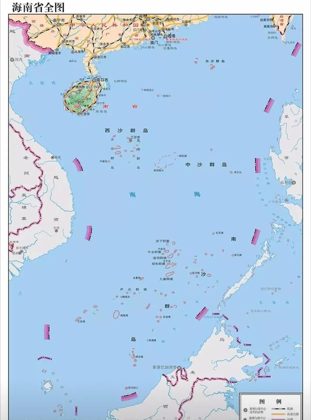 南海地圖高清版大圖，探索神秘的海洋疆域，南海高清地圖大圖，探索神秘海洋疆域之旅