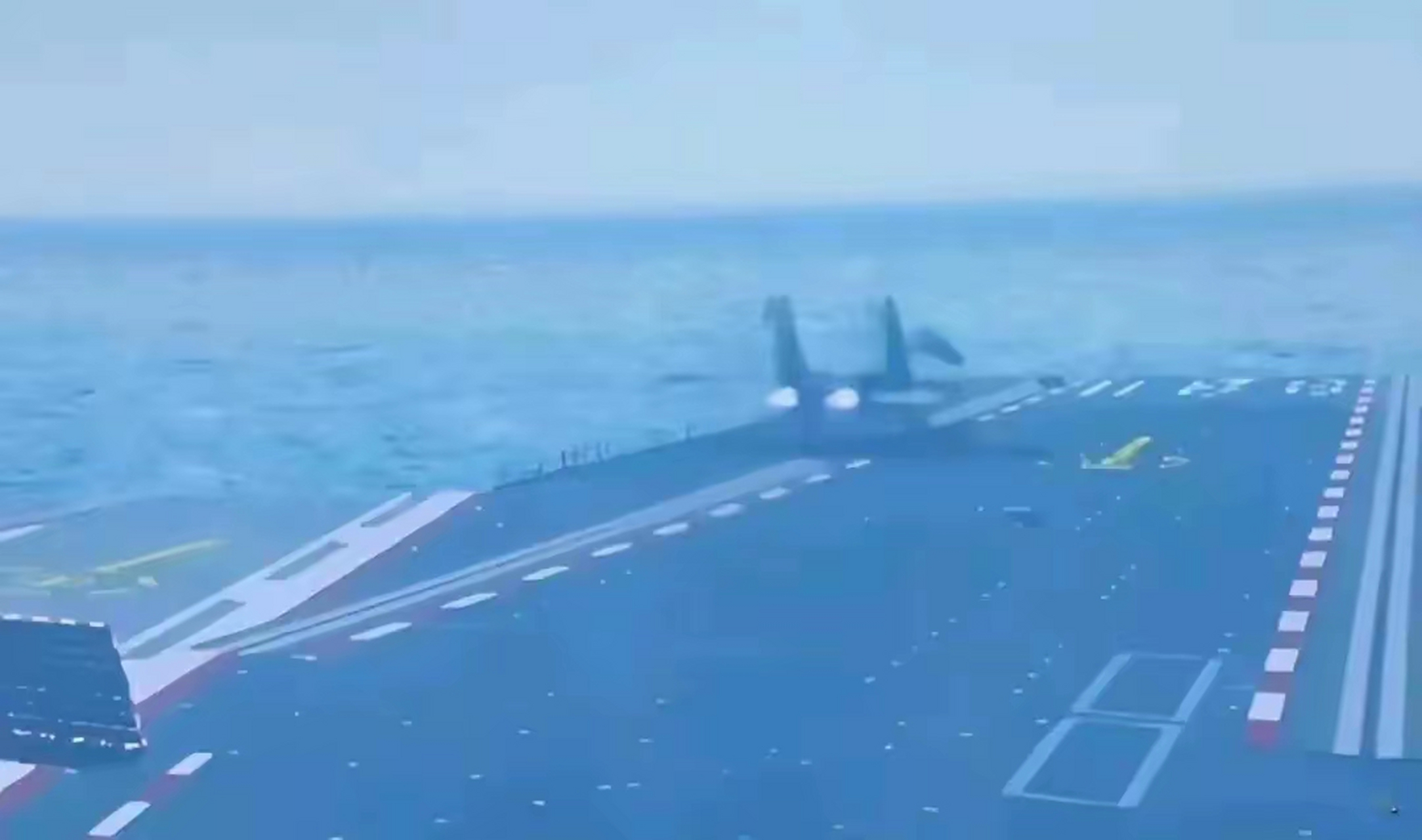 福建艦首次彈射殲-15，揭示中國海軍邁向新時代的里程碑事件，福建艦首次彈射殲-15，中國海軍新時代的里程碑事件