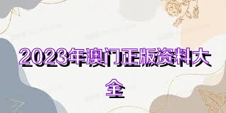 2023年澳門正版大全管家婆資料匯總，澳門正版大全管家婆資料匯總 2023年匯總版