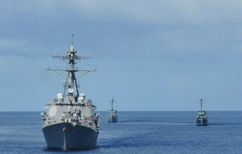 美軍艦闖入中國(guó)南海最新消息封海，局勢(shì)分析及對(duì)策探討，南海局勢(shì)緊張升級(jí)，美軍艦闖入與封海動(dòng)態(tài)分析及對(duì)策探討